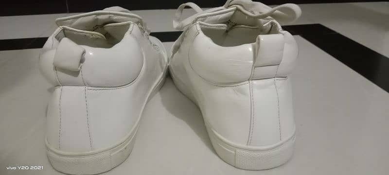 Pure white Men Sneakers size 13 Number 3