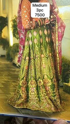 fancy suites lehnga maxi for sale used but looking like new