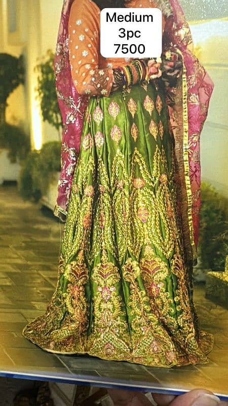 fancy suites lehnga maxi for sale used but looking like new 0