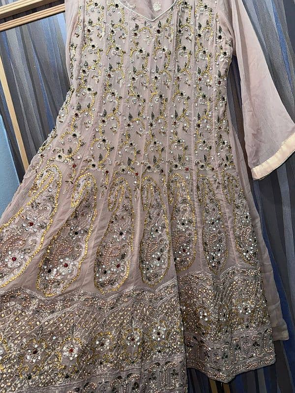 fancy suites lehnga maxi for sale used but looking like new 7