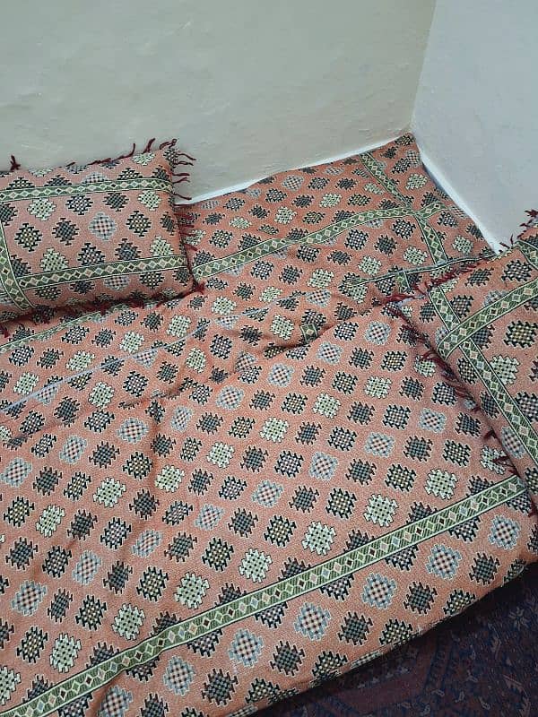 2 single size matress gadha for sale with pillow 0