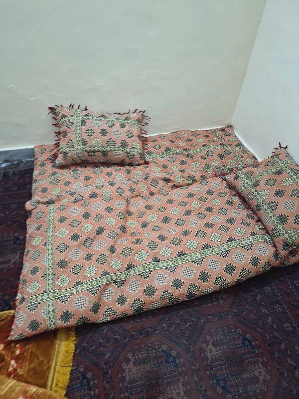 2 single size matress gadha for sale with pillow 2