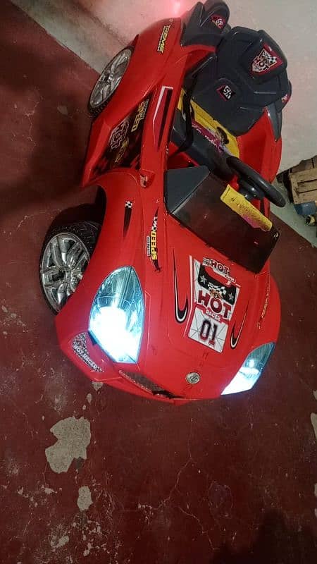 kids Sports car || Only used 01 month || New battery Excellent backup. 1