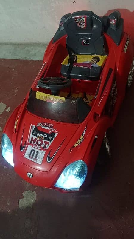 kids Sports car || Only used 01 month || New battery Excellent backup. 4