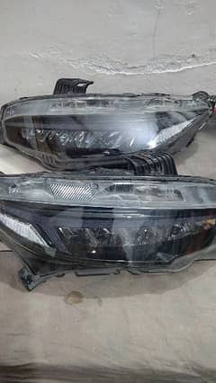 Audi style Head light civic x Audistyle Headlights