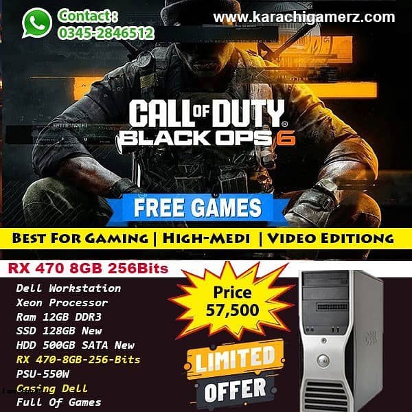 Gaming PC Compatible 2024 NEW games Pre Installed Games just buy pc 3