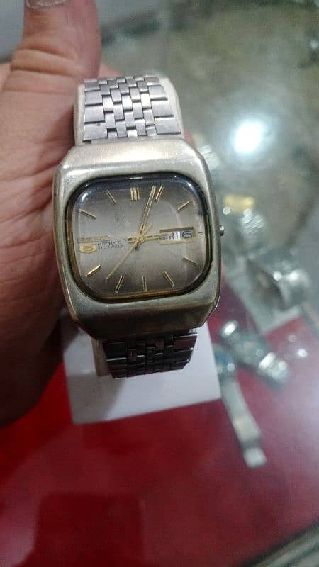 Seiko 5 automatic japan orignal watches used 6