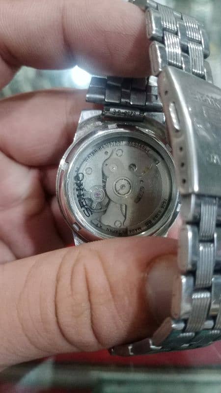 Seiko 5 automatic japan orignal watches used 8