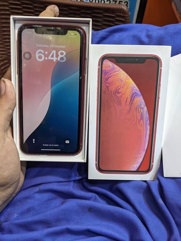 iPhone XR non pta GB 64 JV all ok hai 10/9 original condition mein hai 0