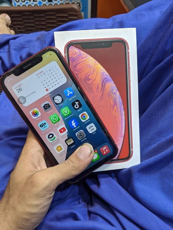 iPhone XR non pta GB 64 JV all ok hai 10/9 original condition mein hai 1