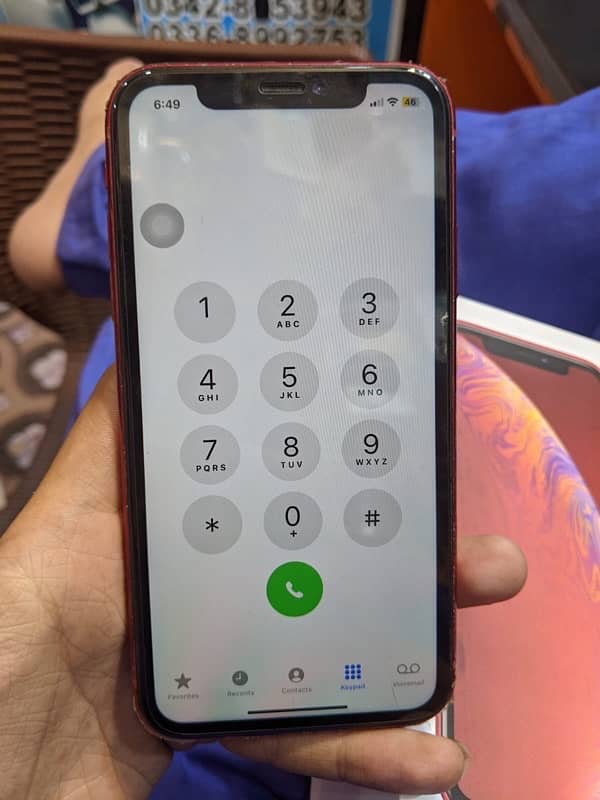 iPhone XR non pta GB 64 JV all ok hai 10/9 original condition mein hai 6