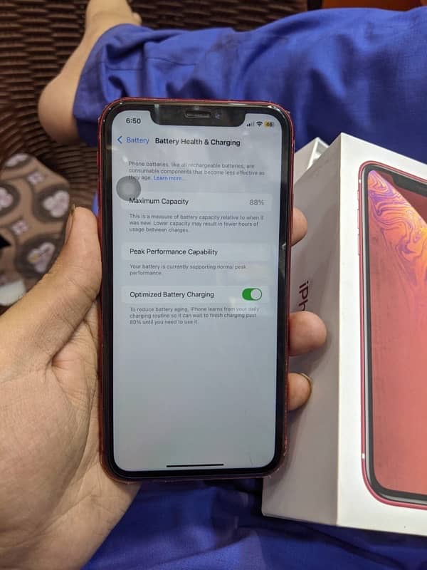 iPhone XR non pta GB 64 JV all ok hai 10/9 original condition mein hai 8