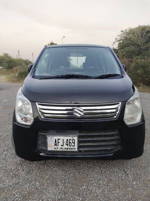 Suzuki Wagon R 2014 import 2017 islamabad reg 0