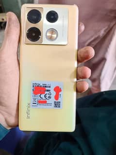 infinix NOTE 40 pro 10/10 condition 25-8-2025 tak warranty ha urg sale 0