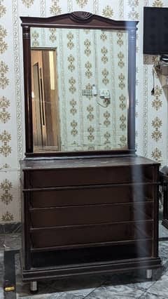 Shisham Wood Dressing Table with 5 drawers