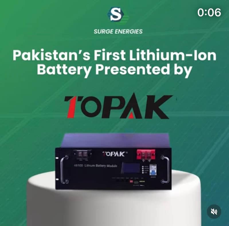 Topak Lithium-ion Battery 1