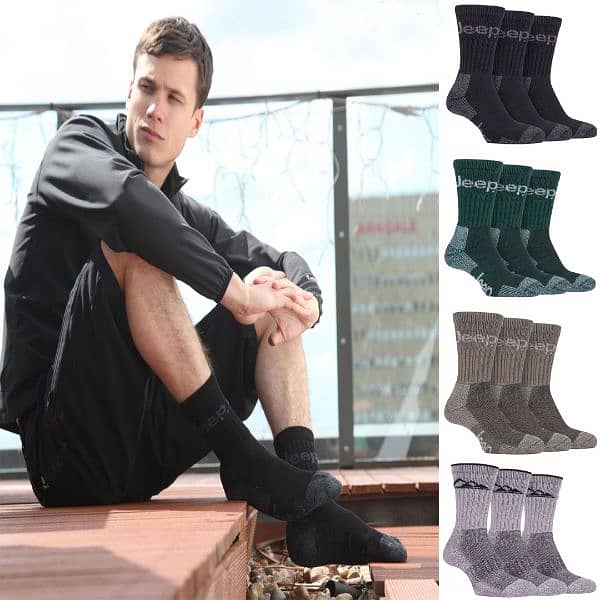 Winter Socks for Men Women - Size 6-11 4