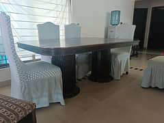 Dining table / 6 seater dining / wooden dining