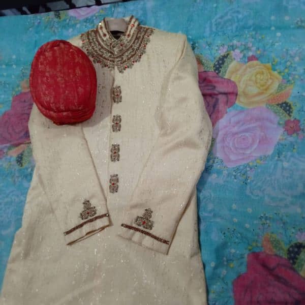 groom sherwani looks like new with qulla 7