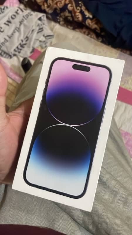 iphone 14 pro 256gb with box 1