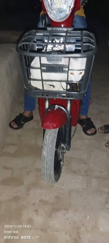 electric scooty with paidals 5