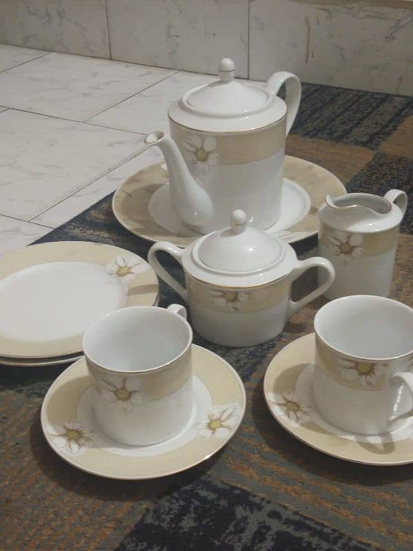 FINE CHINA (Tea set) 24pices (UNUESD) 1