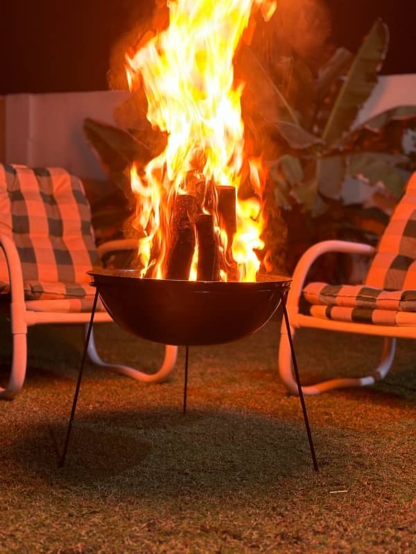 Outdoor Wood Burning Fire Pit 1