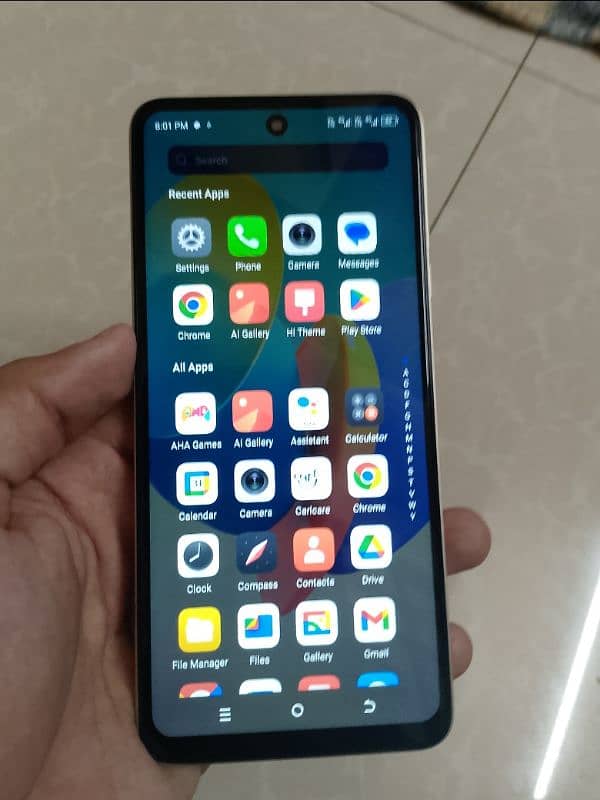 Tecno spark go 2024 with box and charger 1