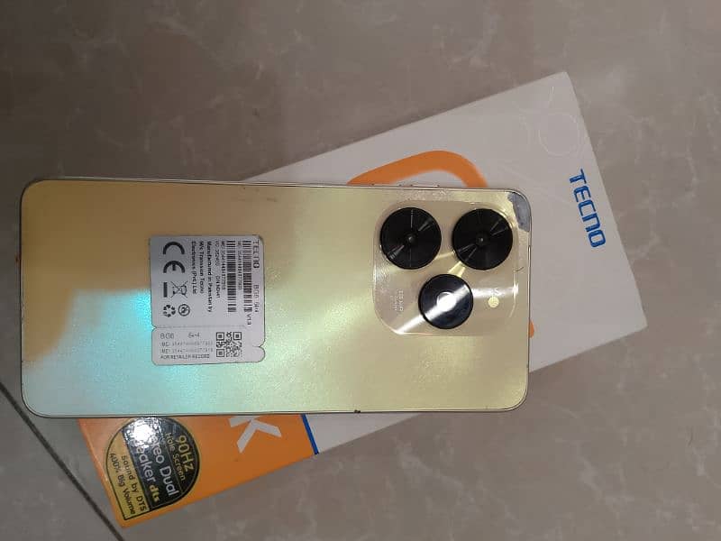 Tecno spark go 2024 with box and charger 3