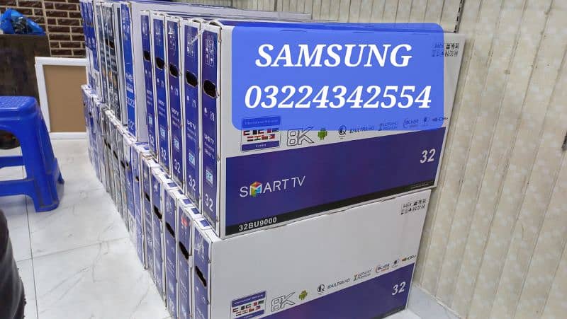 32 inch led tv samsung smart 4k android 3 year warranty 03224342554 0