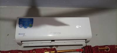 1 ton sada kenwood split ac. good condition. koi fault nahi.