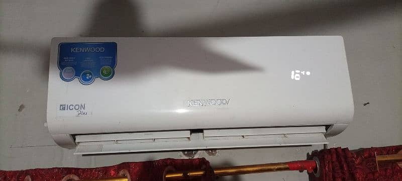 1 ton sada kenwood split ac. good condition. koi fault nahi. 2