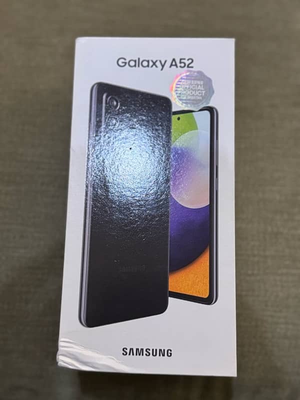 samsung a52 black 3