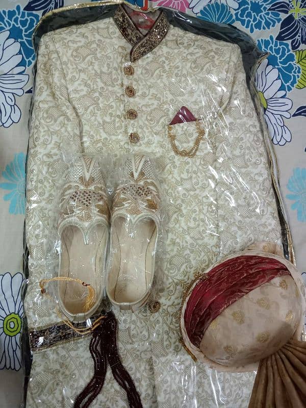 sherwani jamawar for sale 2