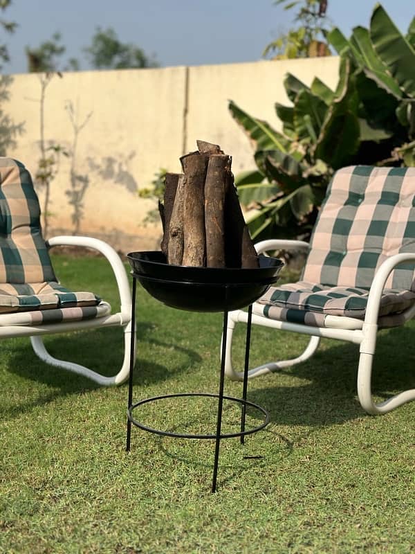 Outdoor Wood Burning Fire Pit 3