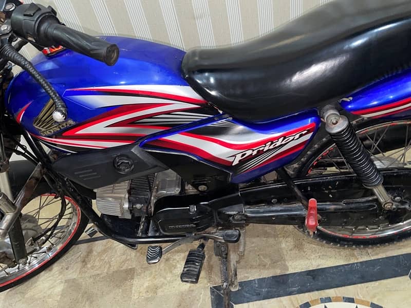 pridor 100cc blue colour 2