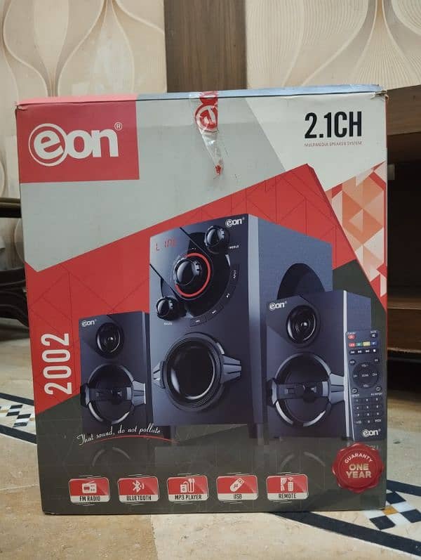 eon 2002 speakers + powerfull basser system 1