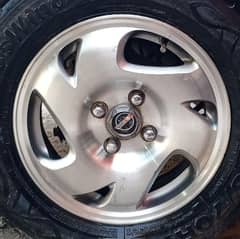 Honda civic original japani rims with tyres