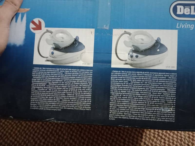 delongi steam iron imported from UK 0