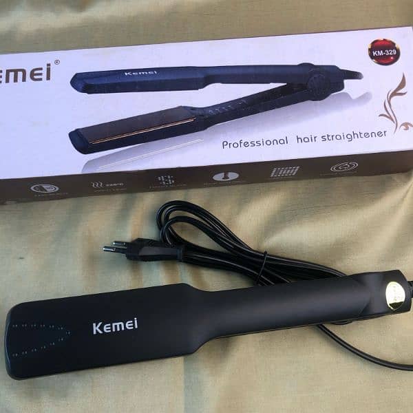 kemei hair straightener 0