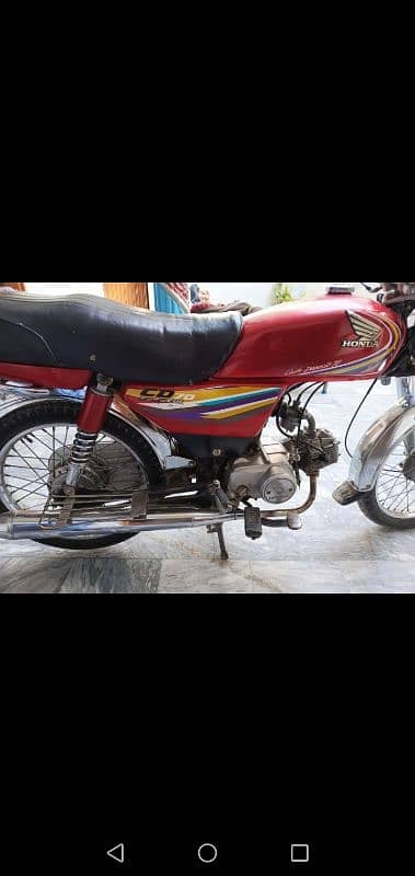 Honda CD 70 Good Condition urgent sale 7