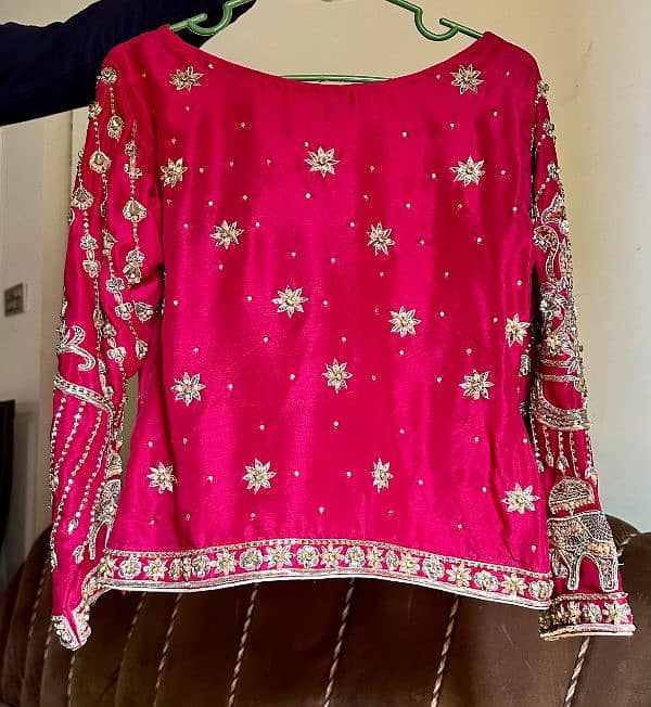 Bridal lehnga designer/ barat dress (MNR) 4