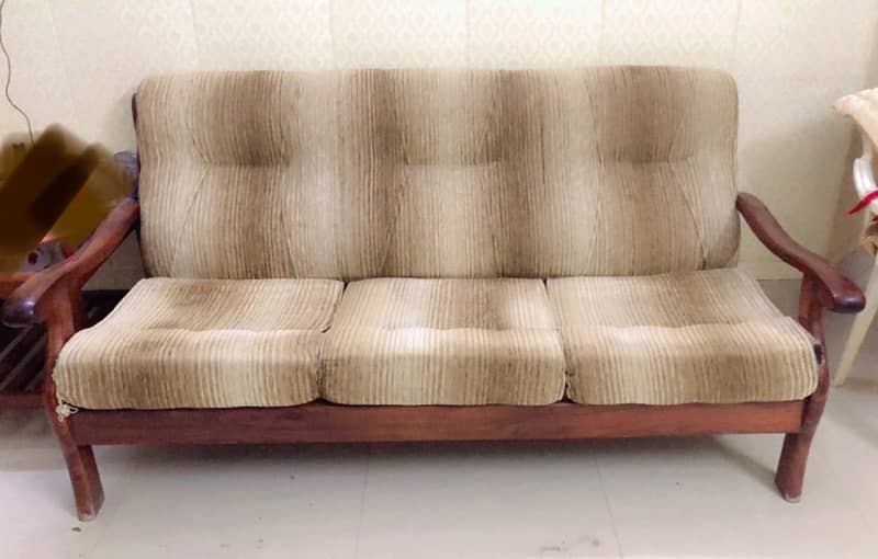 5 seater sofa set pure wood 2