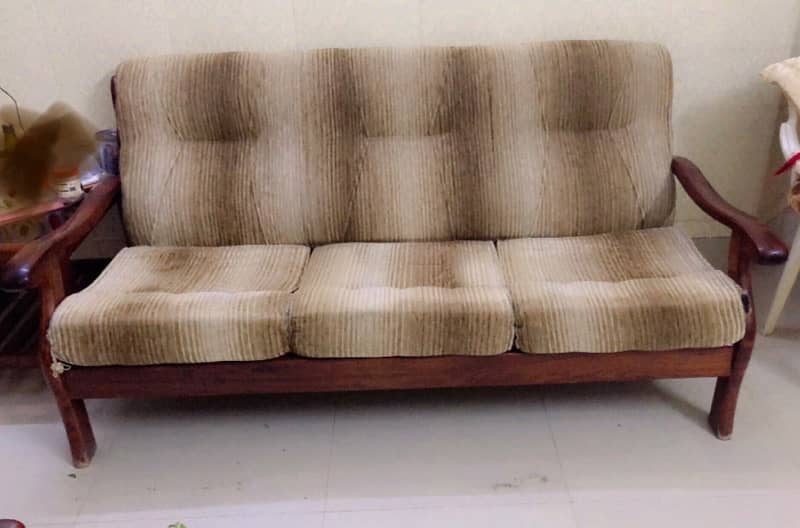 5 seater sofa set pure wood 3