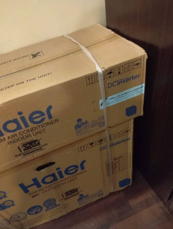 HAIER 1 TON DC INVERTER 12LF AC NEW BOX PACKED 0