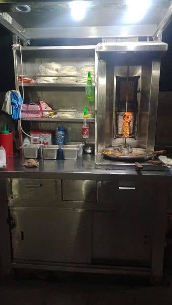 Shawarma Running Stall Available For rent 0