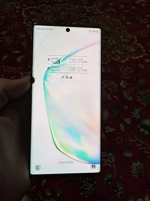 samsung note 10 + 5g 12 256 gb dual approved 6