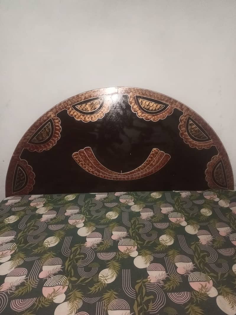 Double bed for sale paf road Mianwali 0