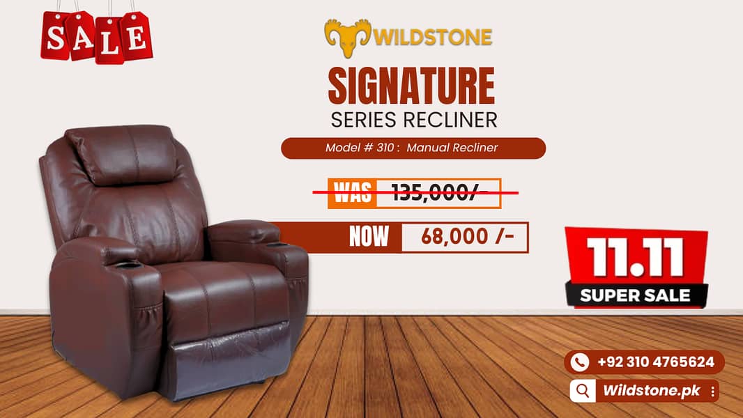 Recliner signature series/imported sofa recliner/recliner 11.11 sale 0