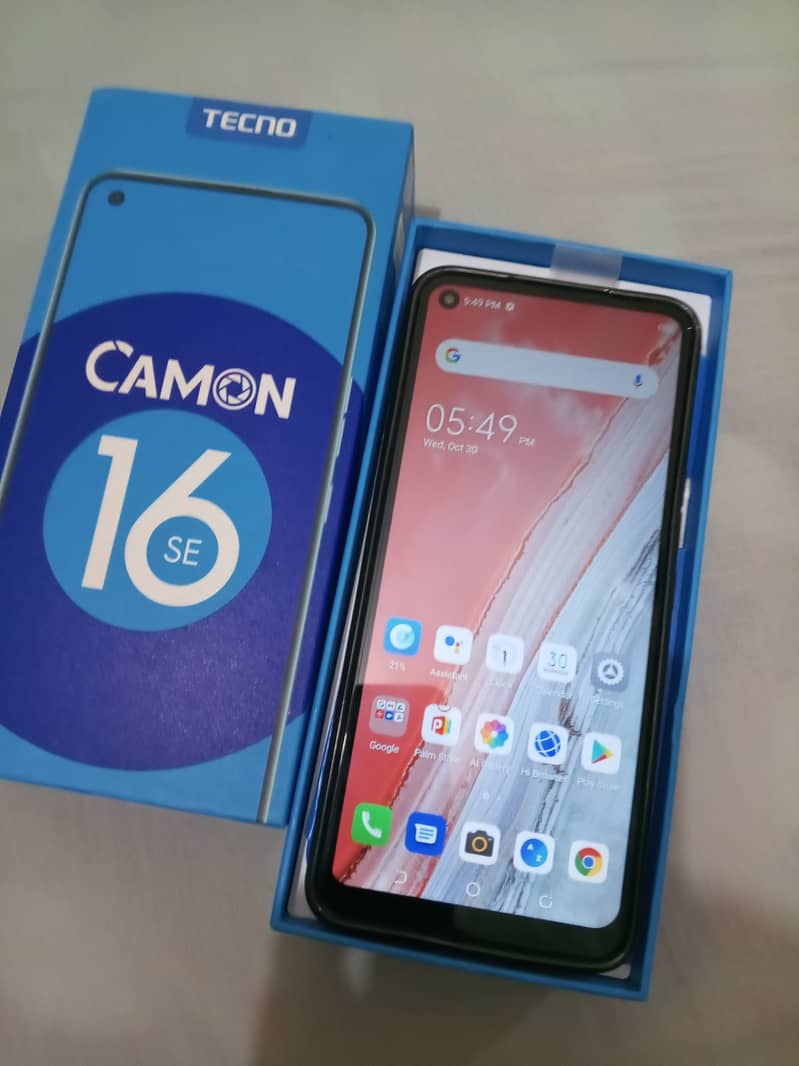 Tecno Camon 16 Se 6/128 With Box 7